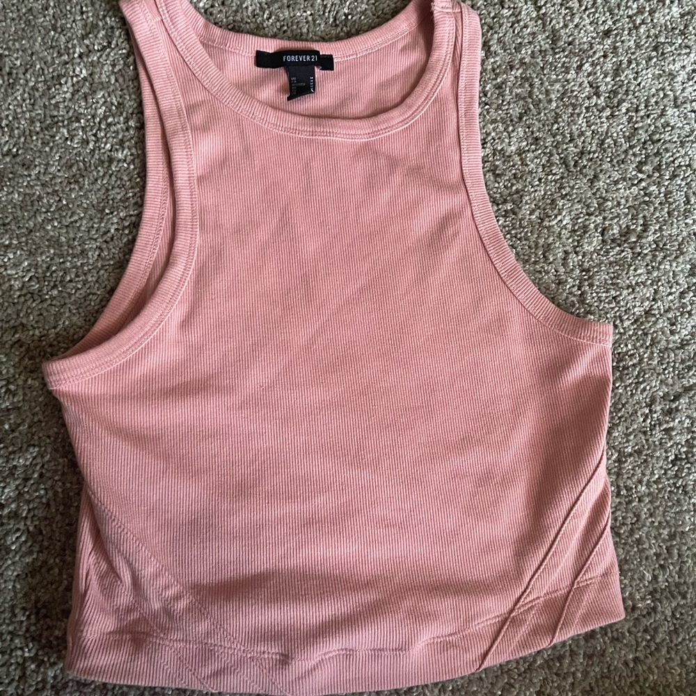 Forever 21 Light pink crop top